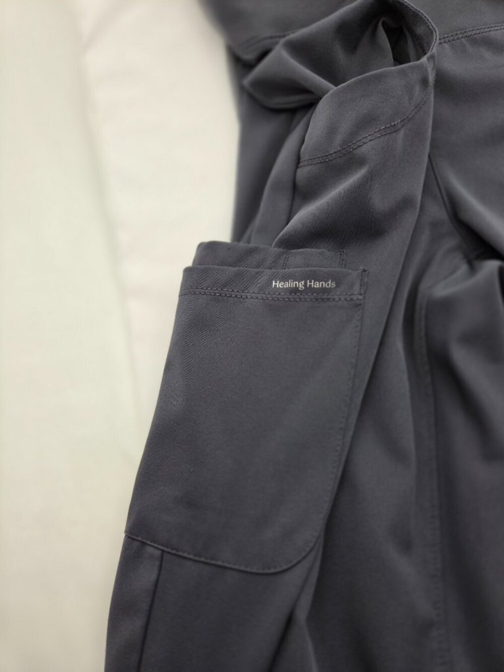HH Works by Healing Hands | Rebecca Yoga Waist Scrub Pants XLP - Picture 5 of 8